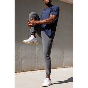 UNRL Mens  In-Flex III Joggers Nylon Stretch Zippered Pocket Lightweight Size XL